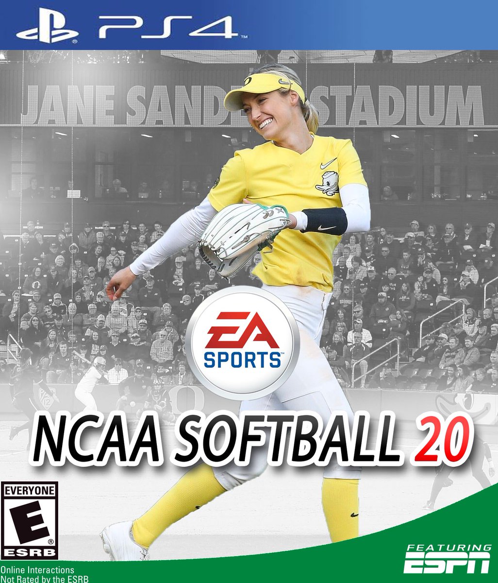 lukej8077's tweet photo. A NCAA Softball 20 cover of @haley_crusee #scoducks 📸: @samwow55 https://t.co/5W5kZPClOV