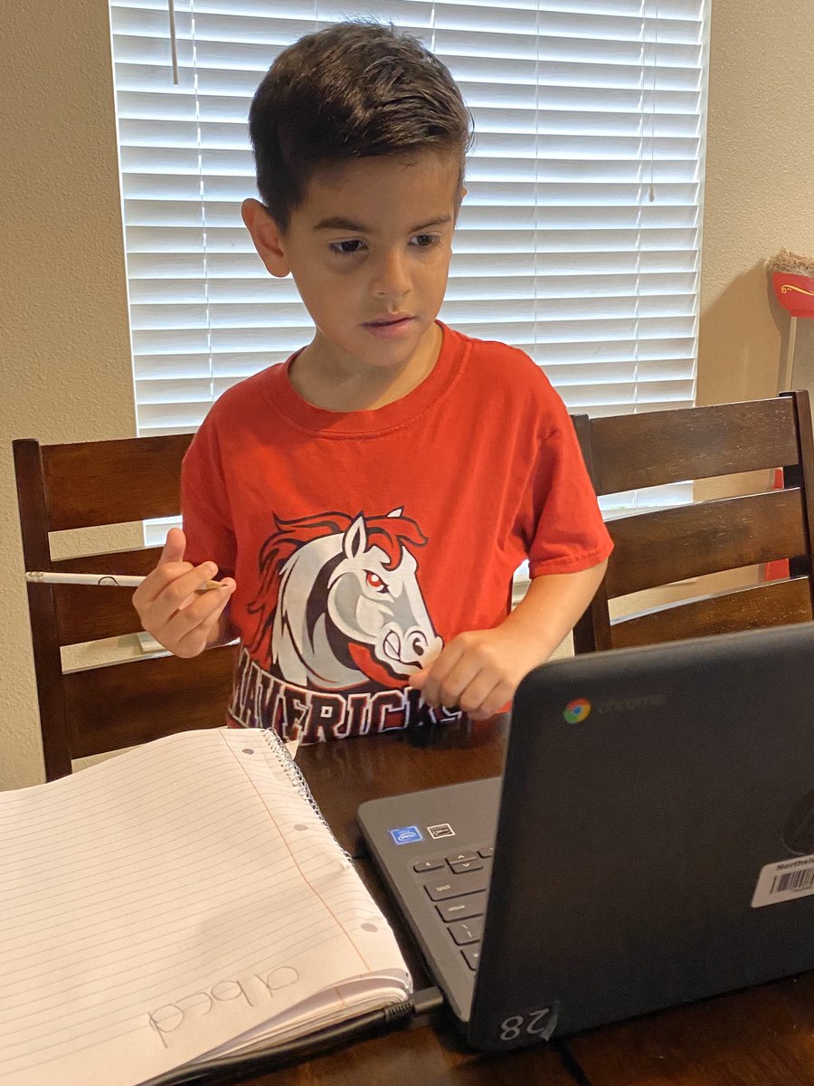 AnakenyG's tweet photo. Showing his #Boldtpride today! Thank you @NISD for a device! We were struggling trying all of this on the X-BOX @NISDBoldt @msle07 #boldtmavericks #distancelearning #hemisseshisteacher 🙃 https://t.co/Y2obvPgCvM