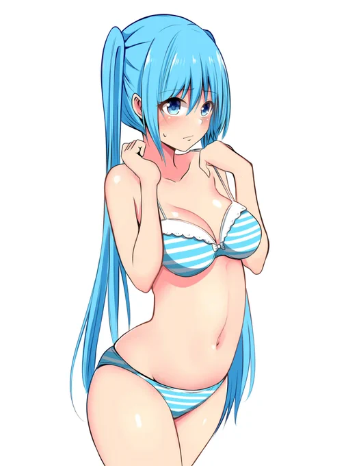 試着 