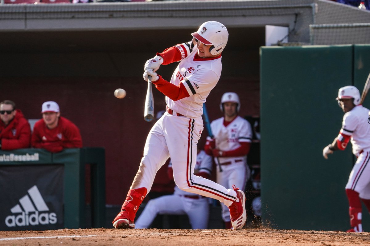 NCStateBaseball's tweet photo. One year ago today we earned a 12-3 win at North Carolina A&T to become the first team in the NCAA in 2019 to reach 25 wins.
Vojtech Mensik (4-for-4), Will Wilson (2-for-4) and Patrick Bailey (2-for-5) each homered in the game.
#Pack9PlayBack https://t.co/GIVvNYLGnT