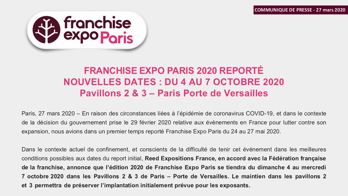 Franchise Expo Paris tweet media