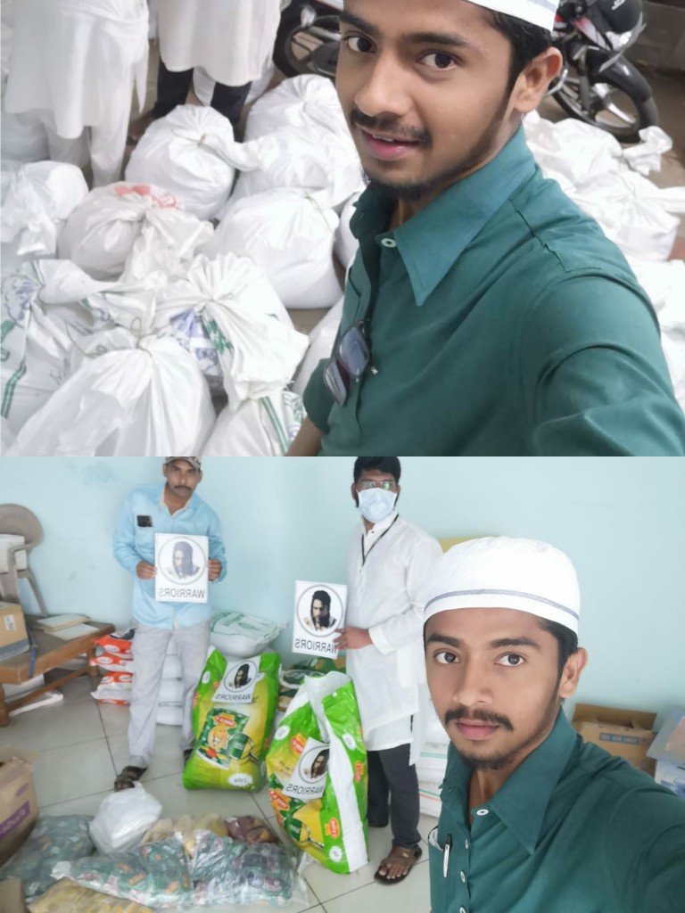 TeamSRKWarriors's tweet photo. SRK FANs from Beed distributed grocery &amp; necessary goods to the needy for next 21 days who are affected due #CoronaLockdown as per Shah's Responsible Knights initiative! ❤️ 🙏

#SRKInitiative https://t.co/Woced16CZh