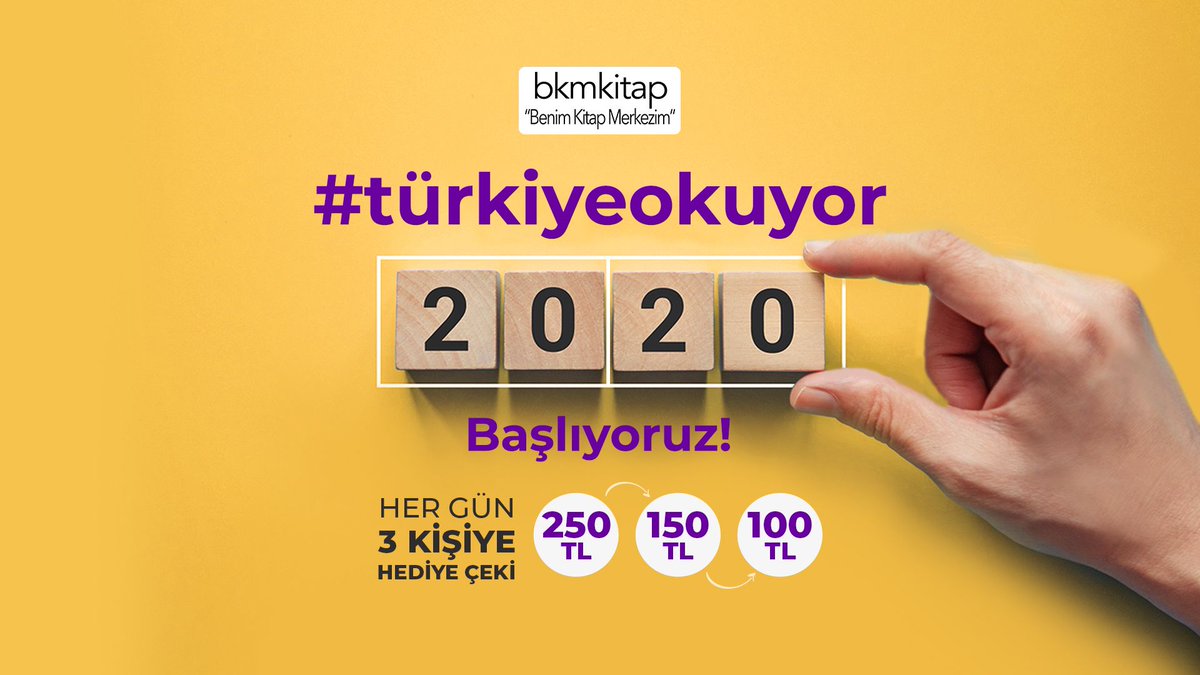 Hazır mıyız? Başlıyoruz...

• Saat 20.15'te paylaşılan etkinlik gönderimize okuduğun kitabın fotoğrafını #türkiyeokuyor hashtagiyle <a href="/bkmkitap/">bkmkitap.com</a> 'ı etiketleyerek gece yarısına kadar yoruma ekle,
• Gönderiyi ve eklediğin fotoğrafı retweetle.