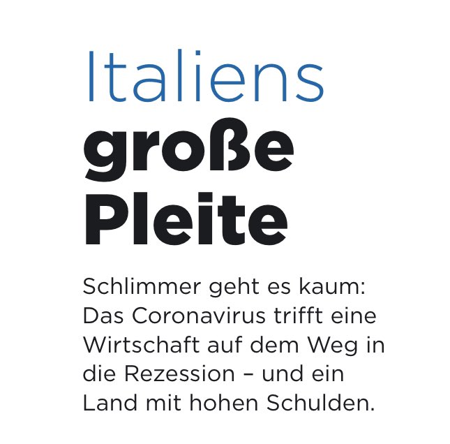 evgenymorozov's tweet photo. Completely unbiased coverage of Southern Europe in the German press! https://t.co/hjDa5m2Lyt