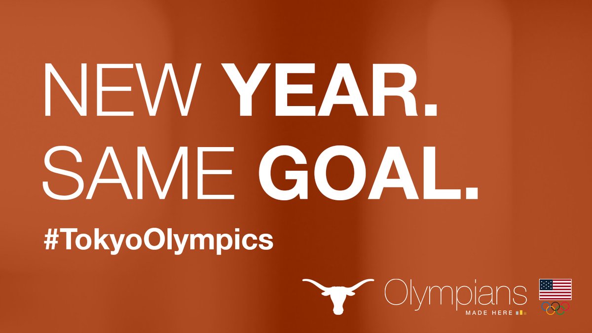 Our athletes will chase history in 2021. #TokyoOlympics 

#OlympiansMadeHere | #HookEm🤘