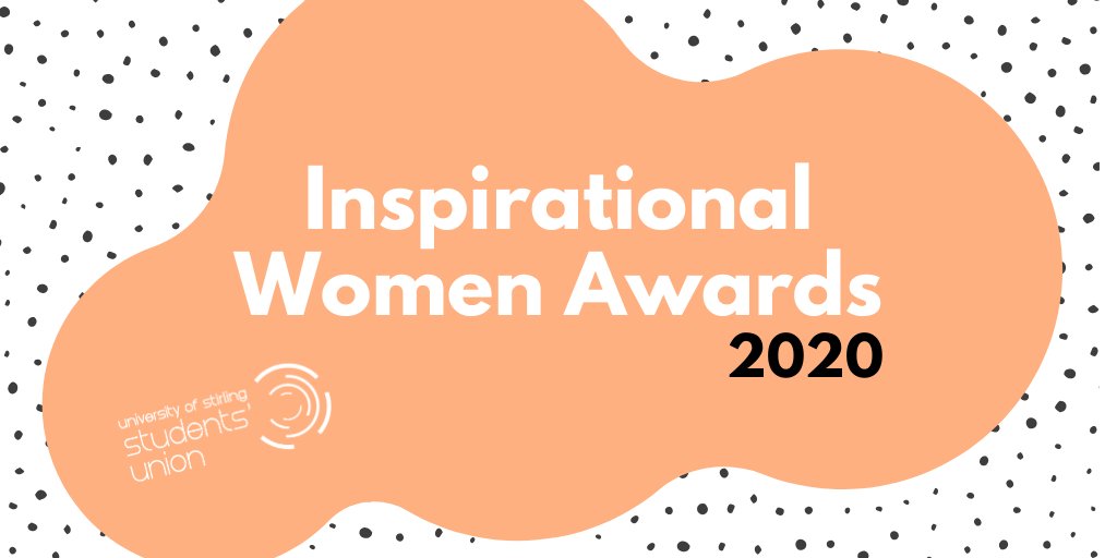 Congratulations to all the Honourable Mentions and Winners of our Official 2020 Inspirational Women Awards! 

We hope this is a great end to what has been a bit of a wild week. Be good to each other. 🧡

Watch the video here - stirlingstudentsunion.com/news/article/6…
