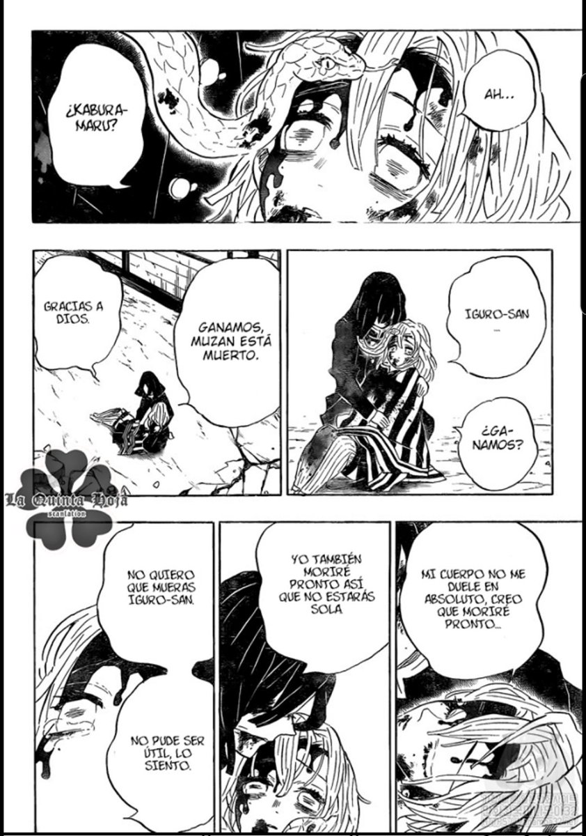 DoctorNaruto's tweet photo. No me duele... ME QUEMA, ME LASTIMA 😥 #kimetsunoyaibamanga https://t.co/8JHIVbVXUT