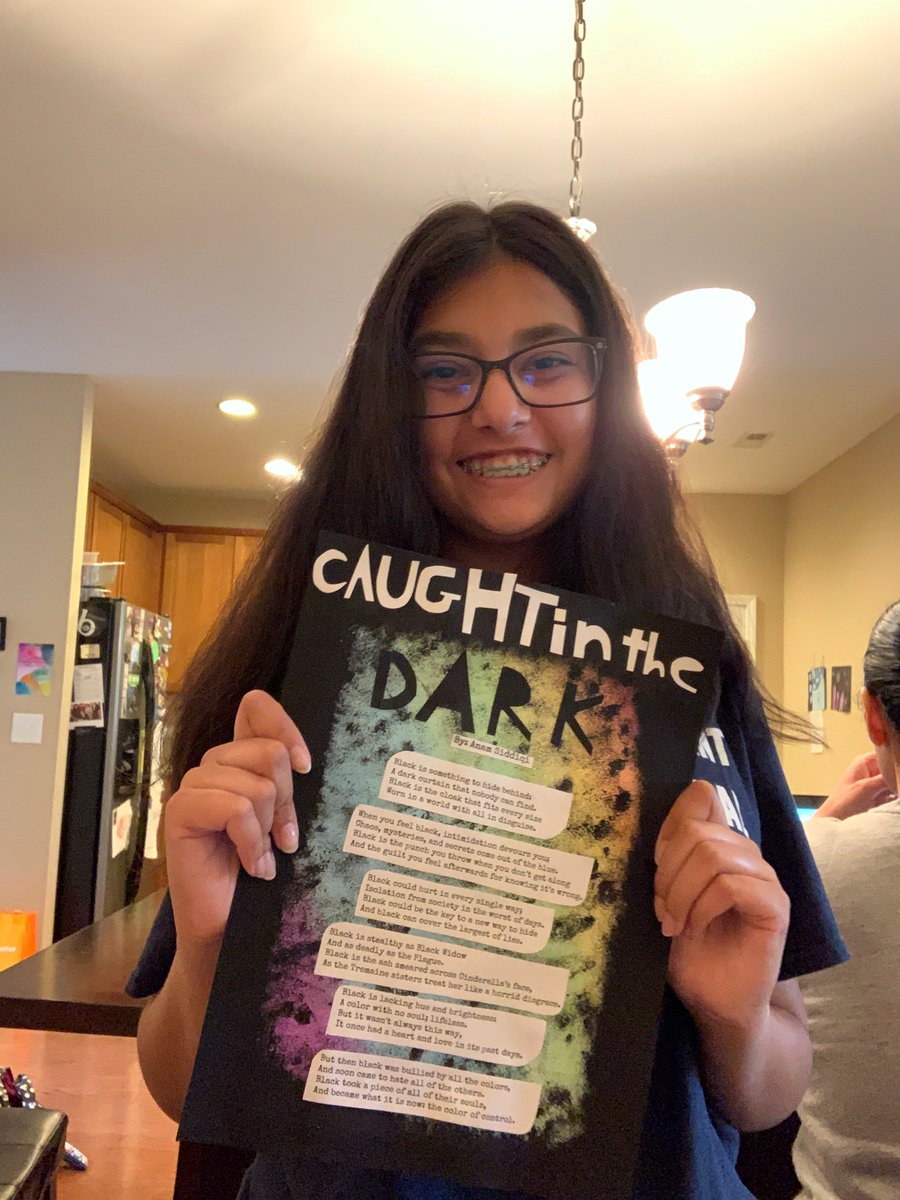 HayesELA3's tweet photo. A breathtakingly written and illustrated color poem by Anam Siddiqi--we have been collaborating remotely, and she's on top of her writing game! @DDMSBuzz @DDMSPrincipal @cindy_yaeger https://t.co/AvtHBqTTfb