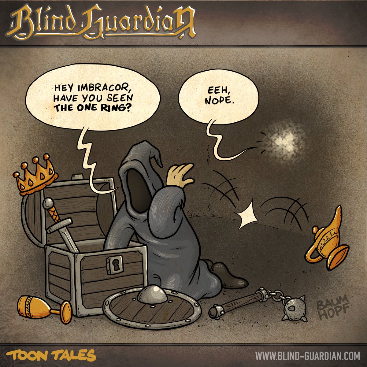 blind_guardian's tweet photo. Have you seen it?
#blindguardian #bgtoontales #theonering #theblindguardian #imbracor https://t.co/gTv0ftCms9