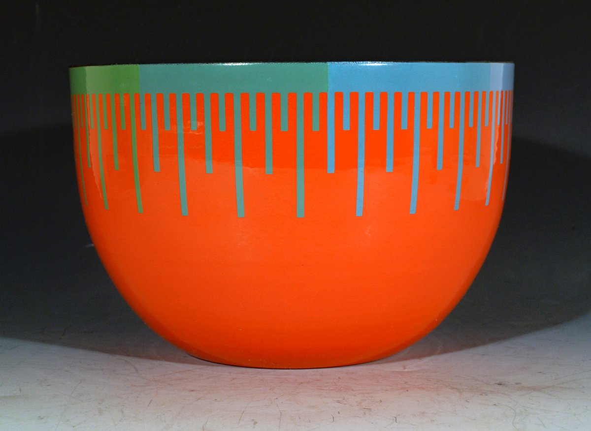 SFFallShow's tweet photo. We're excited to share images from our 2020 Exhibitors. Here is a beautifully-geometric and vibrant Op Art Enamel Bowl by Richard Anuszkiewicz, 1976, courtesy of Earle D. Vandekar of Knightsbridge, Inc. @PVandekar
#SFFallShow #SFFS2020 #TheTimelessTwenties #EnterpriseforYouth https://t.co/nfbVU2k9vr