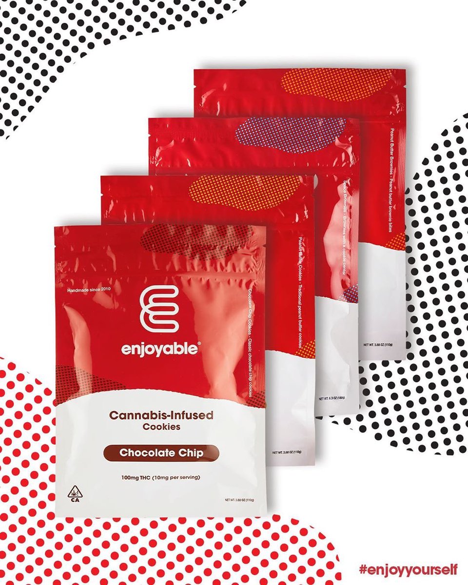 Enjoyablegoods's tweet photo. How are you spending your weekend? Find us at verified retailers near you to experience the joy! #ENJOYYOURSELF
https://t.co/nVkQNnnAaj https://t.co/f8UaUWgGQP