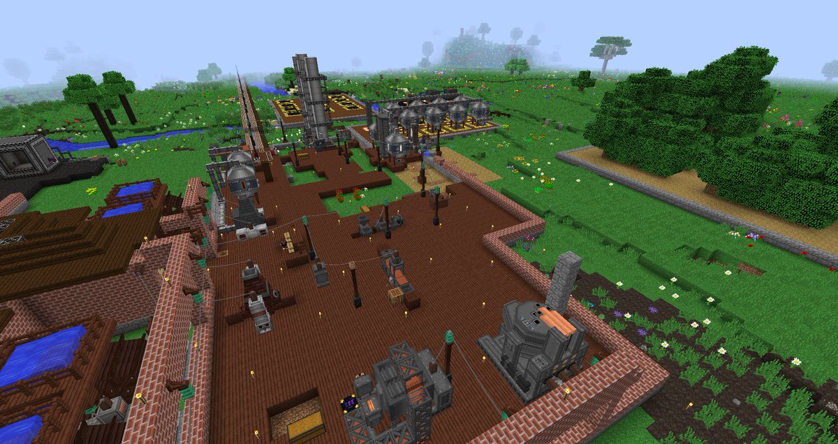 Tobias My No Organize Industrial Area In Modded Minecraft Sevtechages Gaming Tobias My No Organize Industrial Area In Modded Minecraft Sevtechages Gaming