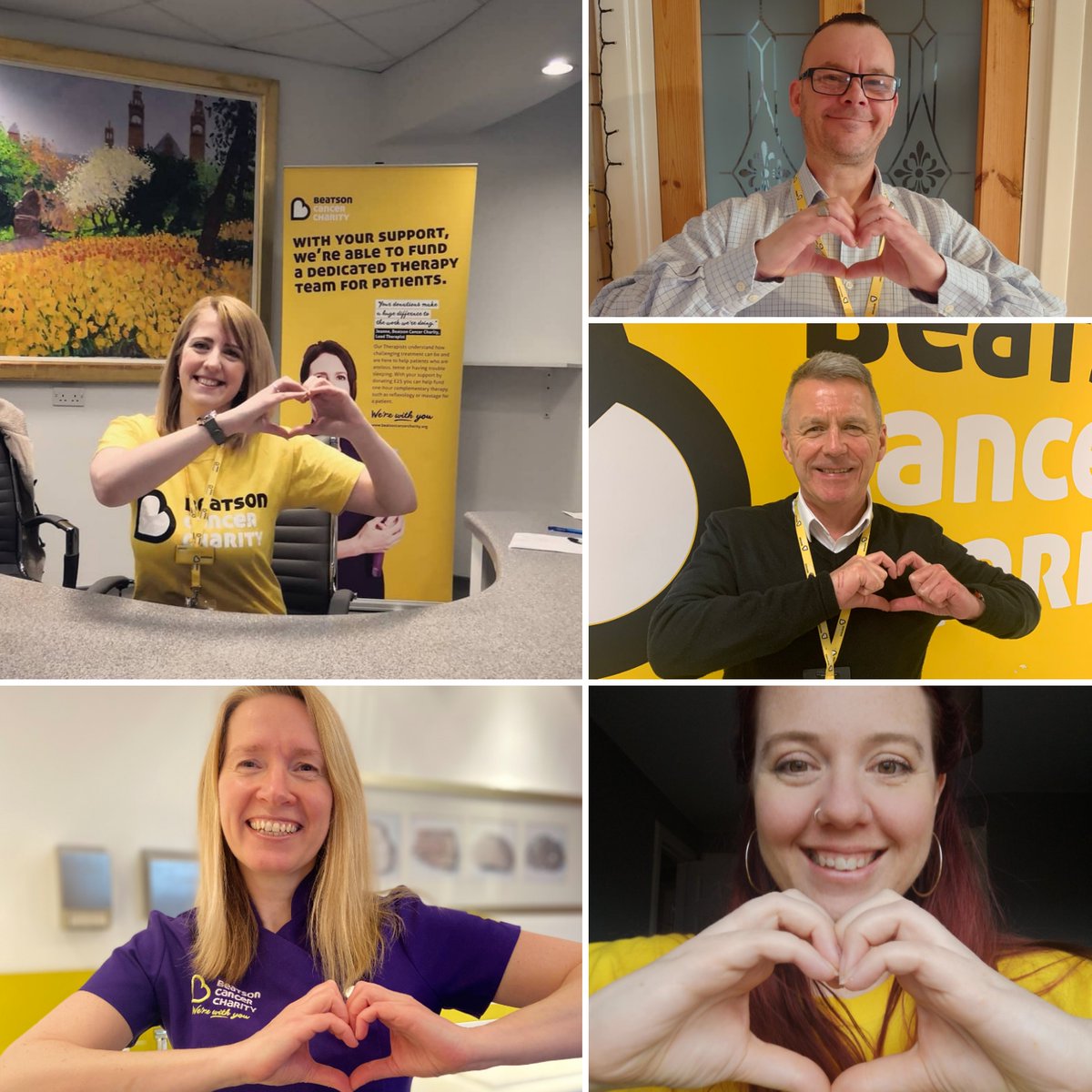Beatson_Charity's tweet photo. #Werewithyou

💛Staff at The Beatson are welcome into our Wellbeing Centre

💛Our Friendly Welcome Desk still there for patients

💛 Wellbeing &amp; SHAWS online support will be available via web &amp; social

If you can please support us at this difficult time: https://t.co/JwdM5tyL1m https://t.co/cnmEPZNxul