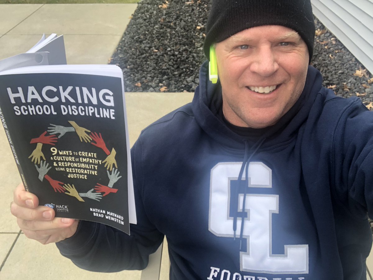 jboerman75's tweet photo. Friday spirit day! #GLCSvirtualspiritweek Reading outside. It’s cold, but trying to avoid watching “The Young and he Restless”. The lure of what Adam is doing to Victor lately IS magnetic and addicting though. #CoronaLockdown #glcsms #GLCSRead20 #Hackingschooldiscipline https://t.co/5fwXQ4KLiK
