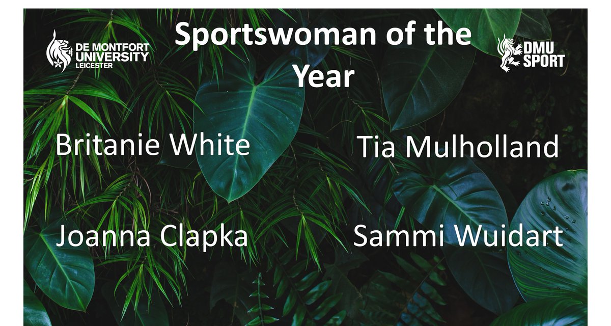 DMUsport Awards 2⃣0⃣2⃣0⃣

The people shortlisted for Sportswoman of the Year are 👇

#ProudToBeMore