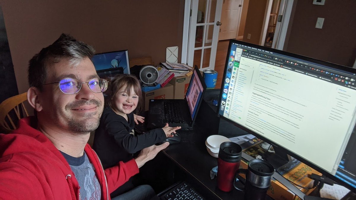 Remote learning (&amp; working) <a href="/WyandotECS/">WyandotECS</a> <a href="/egruber75/">Liz Gruber</a> 
#remotelearning  #WEareLakota