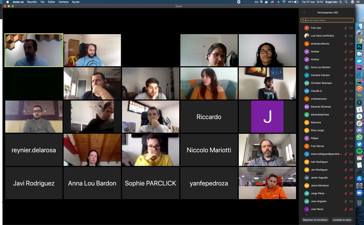 fjugaldev's tweet photo. Hoy hemos realizado en @Parclick nuestro primer ATM remoto.. gracias a la tecnología, no existe ni existirá nada que nos detenga! 💪🏻 💪🏻 💪🏻 #CODVID19 #remotework #remoteworking #parclick https://t.co/gm8nmpVHA5