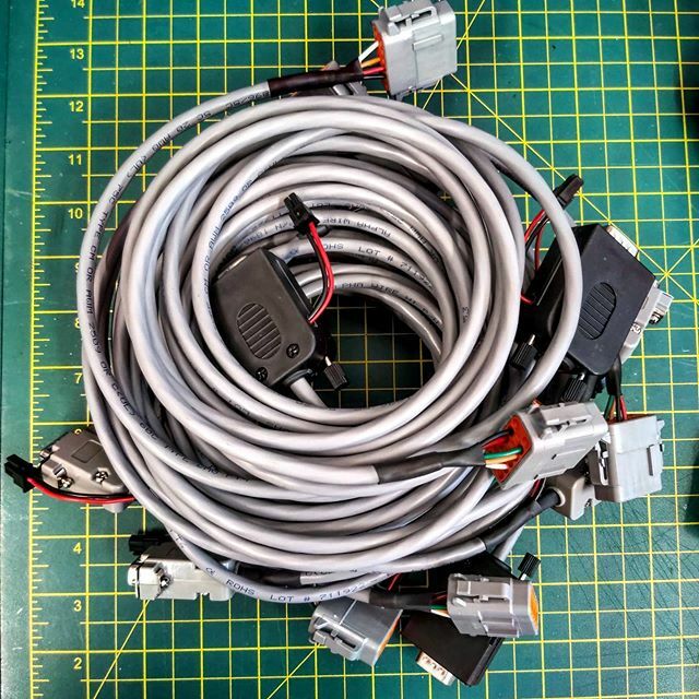 GeorgeEmms93's tweet photo. Busy afternoon building various modem cables, satisfying work 👍📶
Our modems are proving popular! 
Isolation is no problem when you are busy, there is always something to do. 
Adapt and move forward! 
#modems #agriculture #precision #farming #rtk #ntrip https://t.co/IBaem9ePLF https://t.co/iO0xBMSde7
