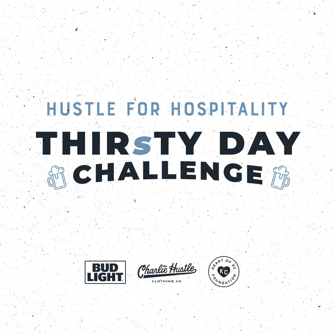 CharlieHustleCo's tweet photo. Help us and @budlight "Hustle for Hospitality!" @budlight and Charlie Hustle will each donate $5 from every #KCHeart apparel item sold through 4/24 to the Heart of KC Foundation. Show your support today! #HustleForHospitality
SHOP--> https://t.co/Ja7Sdg1qYa https://t.co/7LpfpTZcqq
