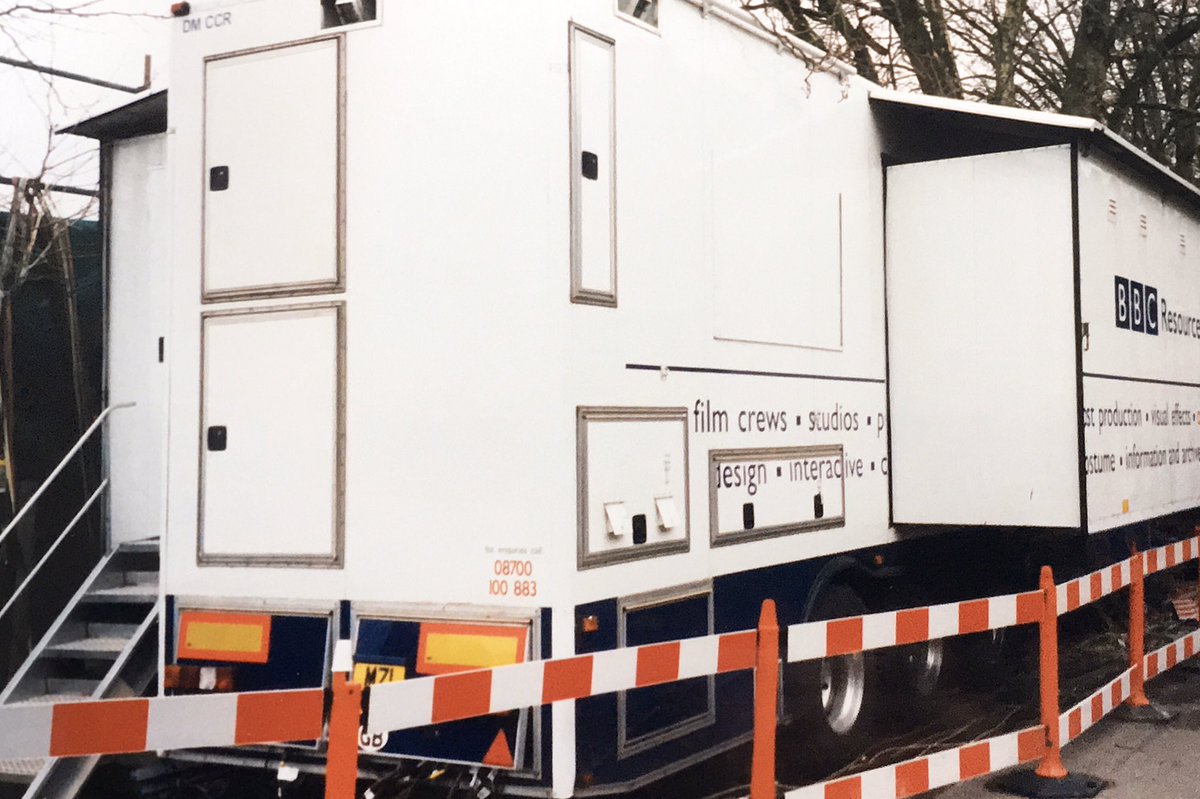 stevechalles's tweet photo. Archive OB pics - 3 of 6: No University Boat Race from Putney to Mortlake this coming weekend, so a look back at the OB Units on the towpath at Putney over the years; here’s the late 90’s with #BBCOutsideBroadcasts in the BBC Resources era (2 different years in these pics) https://t.co/twJiE2k8S2