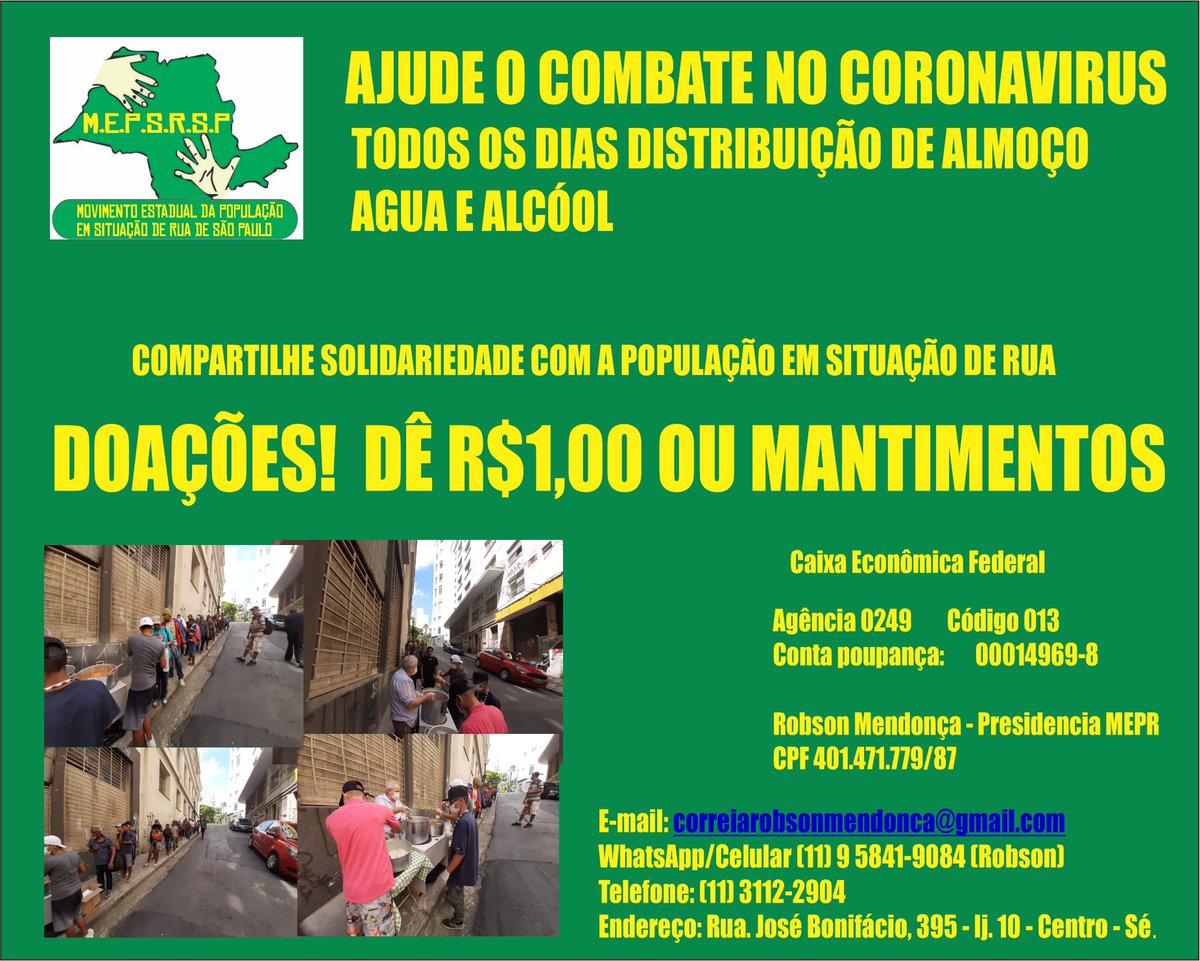 rapperpirata's tweet image. #populaçãoemsituacaoderua #coronavirusbrasil #doacao #povo #brasil @folha @RodrigoMaia @gilmarmendes @LulaOficial @cirogomes @brunocovas @jdoriajr @marqyinhos @SnoopDogg @BuenosDiasTVN @GloboNews @PatiAbravanel @Pontifex_es @govbr