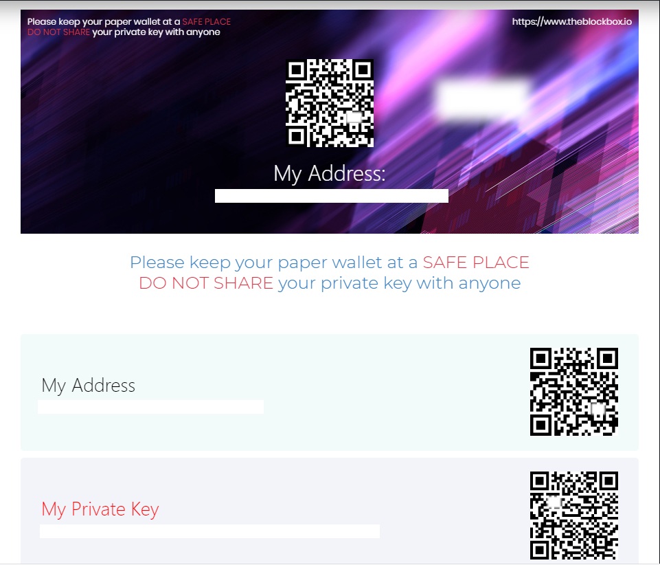 #APEGO wallet allows you to print out your paper wallet and keep your private keys at maximum safety. 

Try it out now: apego.theblockbox.io

#blockchain #digitalwallet #cryptowallet #bitcoin #ethereum #btc #eth #dlt #money #transactions #payments #payment #banks #bank