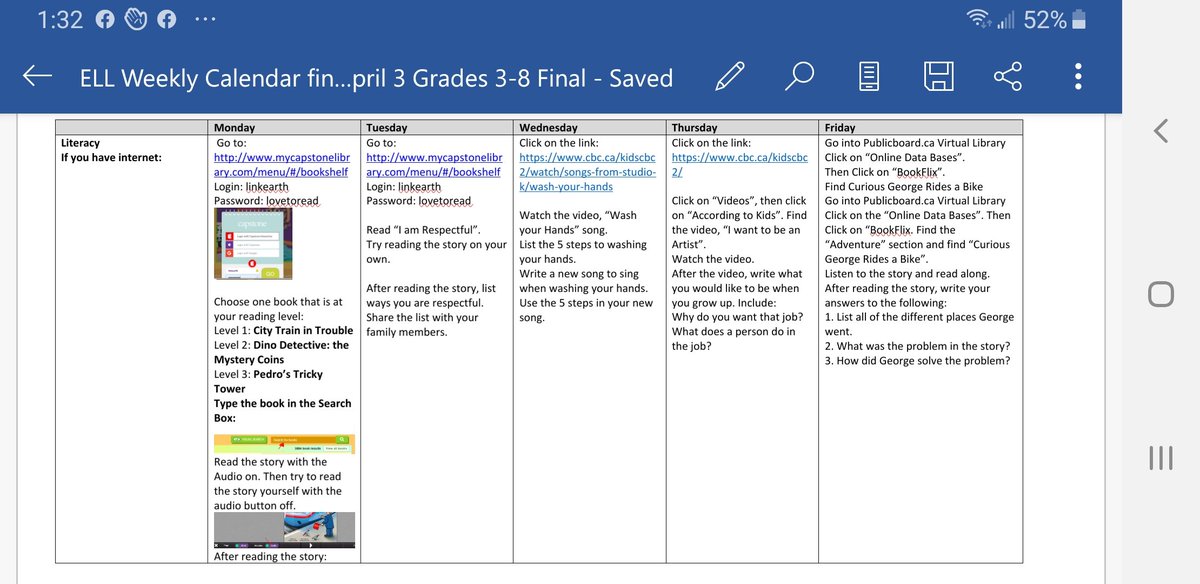 Here are some wonderful ideas to help keep my ELL students engaged from home. I hope that everyone is keeping safe!