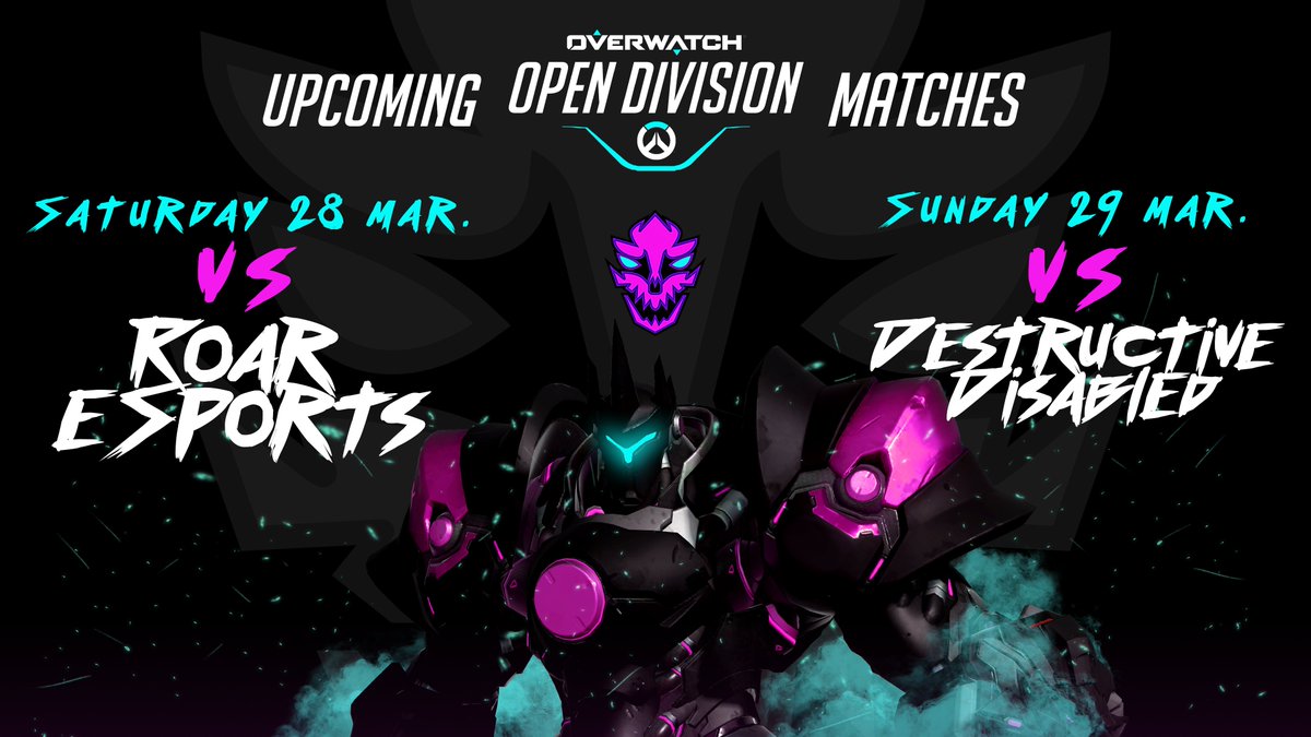 OWL is back this weekend but don't forget that we're fighting against Roar Esports and Destructive Disabled for the 4th week of #OpenDivision! 

#OverwatchEu #overwatch 
<a href="/owpathtopro/">Overwatch Path to Pro</a>