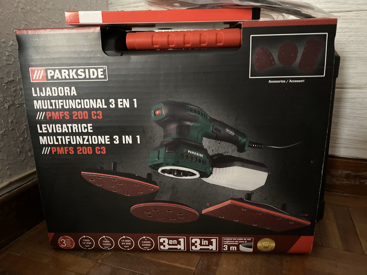 Lamentable el servicio post-venta de <a href="/lidlespana/">Lidl España</a> Tras poco más de 1 mes desde la compra de esta lijadora. No encuentro recambios. Me pongo en contacto con <a href="/lidlespanaAC/">Lidl Atención Cliente</a>  para saber dónde adquirirlo y me responden que no hay. Que busque por ferreterías alguna compatible...