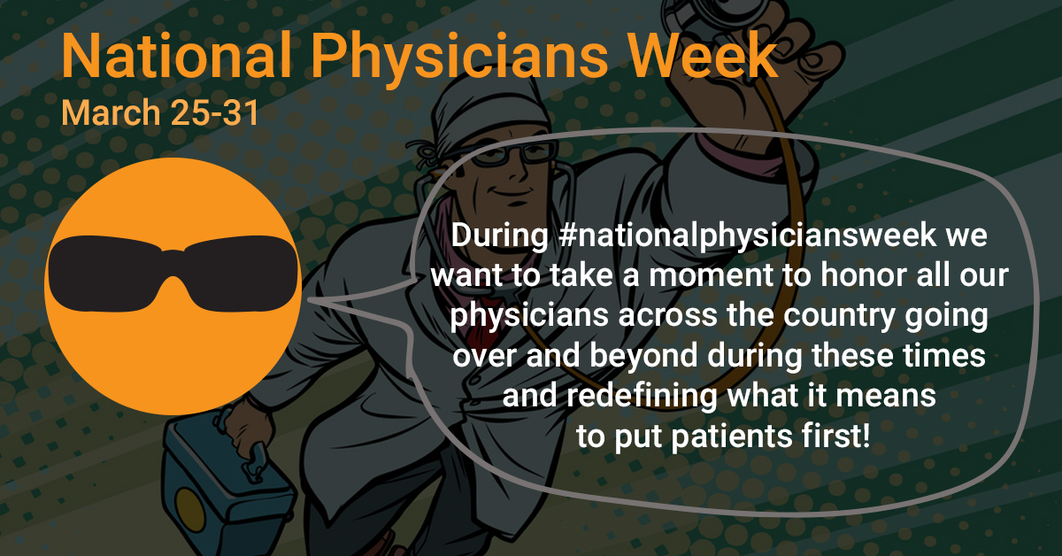 #nationalphysiciansweek #inspired #ourheroes