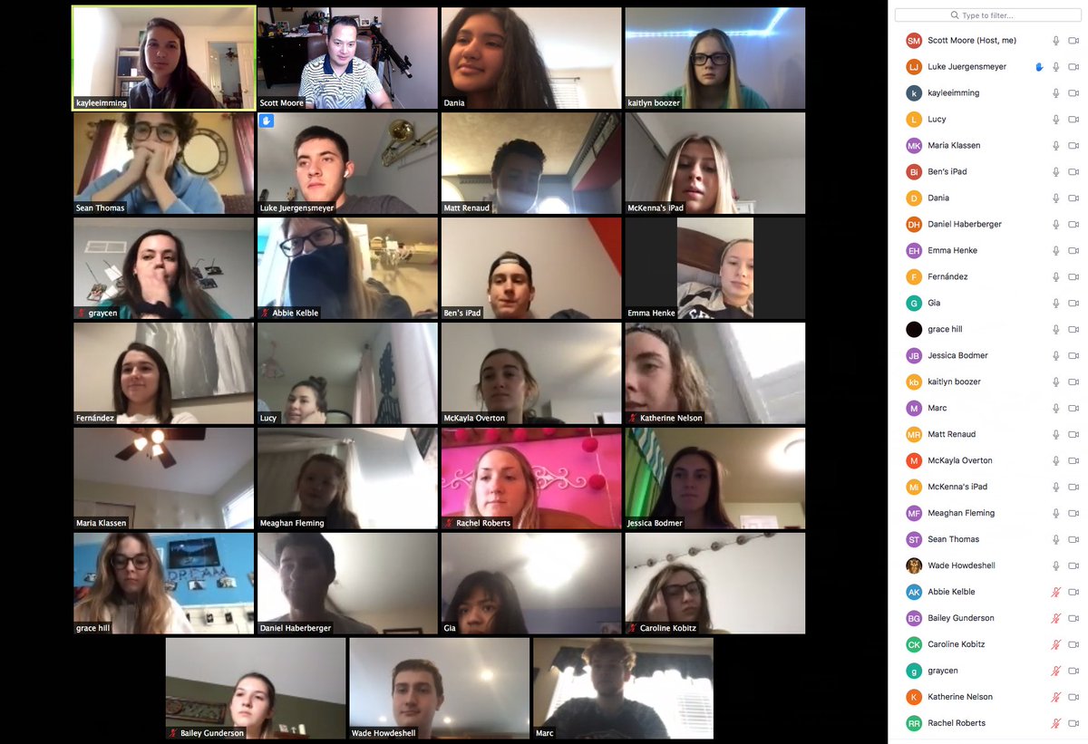 ScottMoore27's tweet photo. Today for AP Psychology we had 2017 Dominic alum @kayleeimming speak to us about her experiences in pursuing a degree in psychology at Quincy U.  Thankful for her passion and interest in sharing her experiences with us! @StDominicHS #SDHSonline https://t.co/5iMAOvnqow