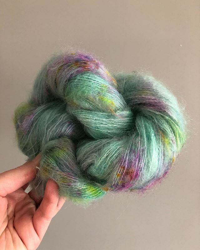 Back in stock!!! I have added most out of stocks back to the shop! However I'm a bit in love with this batch of ’Birthday Cake ’ on Kid mohair and Silk so be quick before I steal some for myself 🤭 ift.tt/2WNaQOX