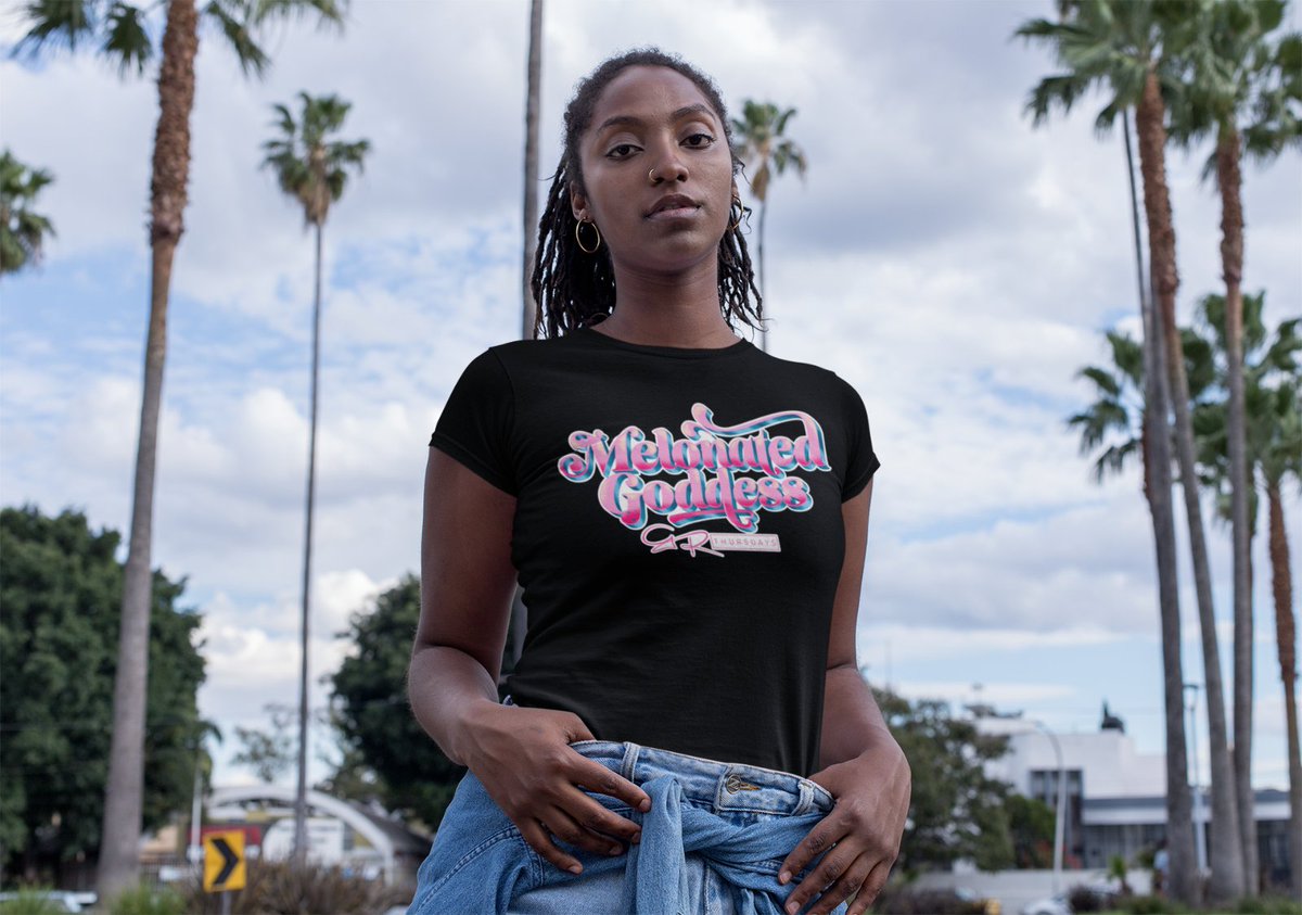 GrThursdays's tweet photo. #Melonated Goddess, #Black Pride T-shirt, #Dedicated To #Beautiful #Black #Women
FREE #SHIPPING AND #FREE #RETURNS, ON #SALE!!
https://t.co/PwfL2SvJ9s https://t.co/MHdCOje2v2