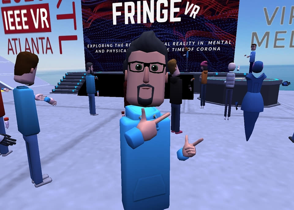 RealityNomad's tweet photo. #BeyondDistance My first in-VR speech about @tommigame, mind blowing experience! Thanks to @SarahTicho @wareFLO @TheFredCompany @rossobr1en @keithgrimes and to all the speakers and attendees sharing the stage!
#vmed2020 #IEEVR #SoftcareStudios #FringeVR https://t.co/lF7nQbPNEu