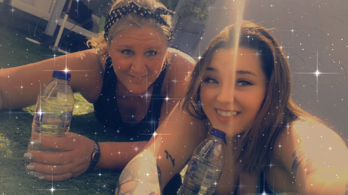 Started our day with a workout, then chilled in the sun. Time for family game night ❤️