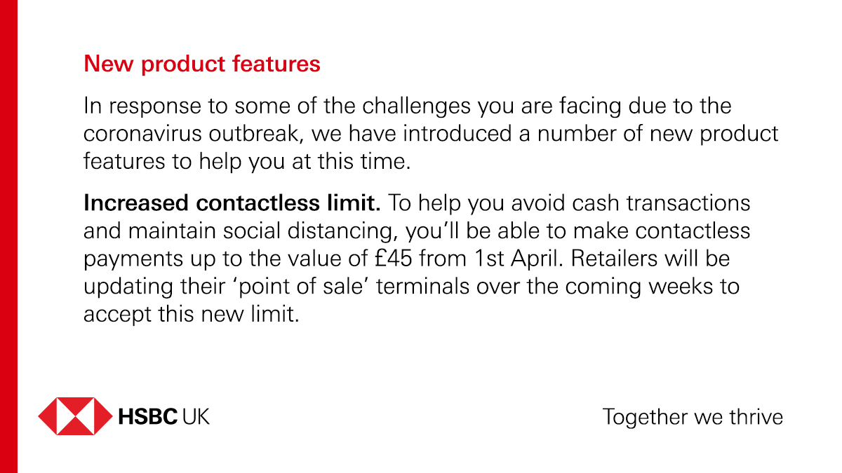 HSBC UK on Twitter "Coronavirus update To learn more about everything