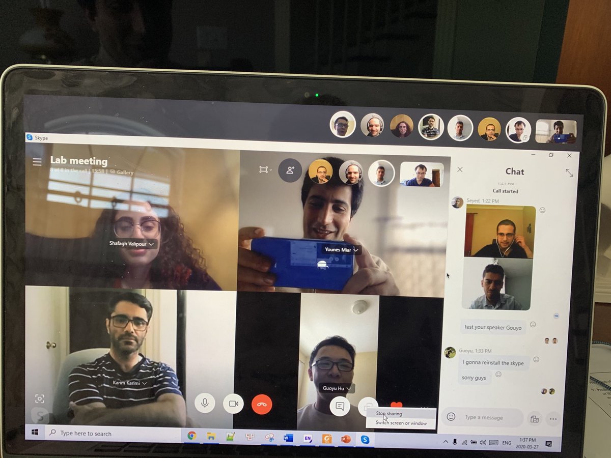 Younes Miar (@younesmiar) on Twitter photo First online experience of our research lab meeting <a href="/dalagriculture/">Dal Ag Campus</a> we turning the threats to opportunities! Great job team First online experience of our research lab meeting <a href="/dalagriculture/">Dal Ag Campus</a> we turning the threats to opportunities! Great job team