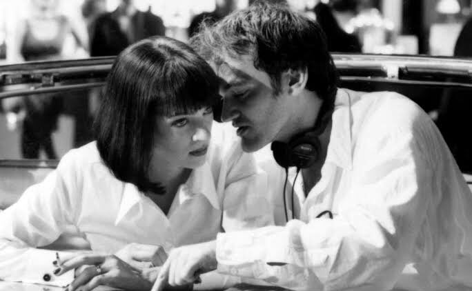 Криминальное чтиво винсент и джулс. Криминальное чтиво миа уоллес. Парижское чтиво. Криминальное чтиво винсент и миа. Винсент вега и миа уоллес.