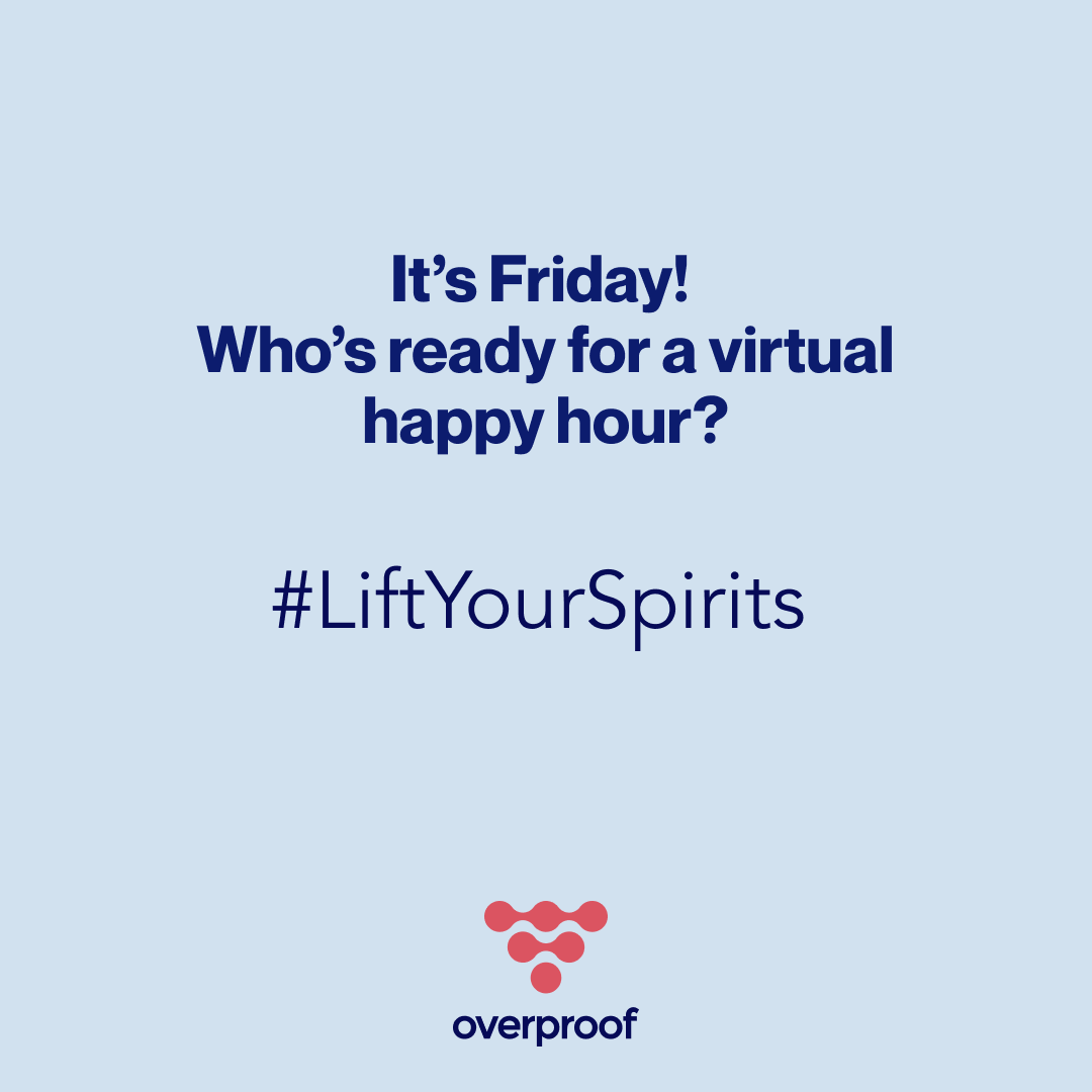 overproof's tweet photo. From virtual bars and #happyhours to virtual tipping for out-of-work #bartenders, social distancing does not mean the end of social drinking. We're proud of our industry for being so adaptable during times like this. https://t.co/7wYAryquc7  #liftyourspirits https://t.co/H4045ZOsLb