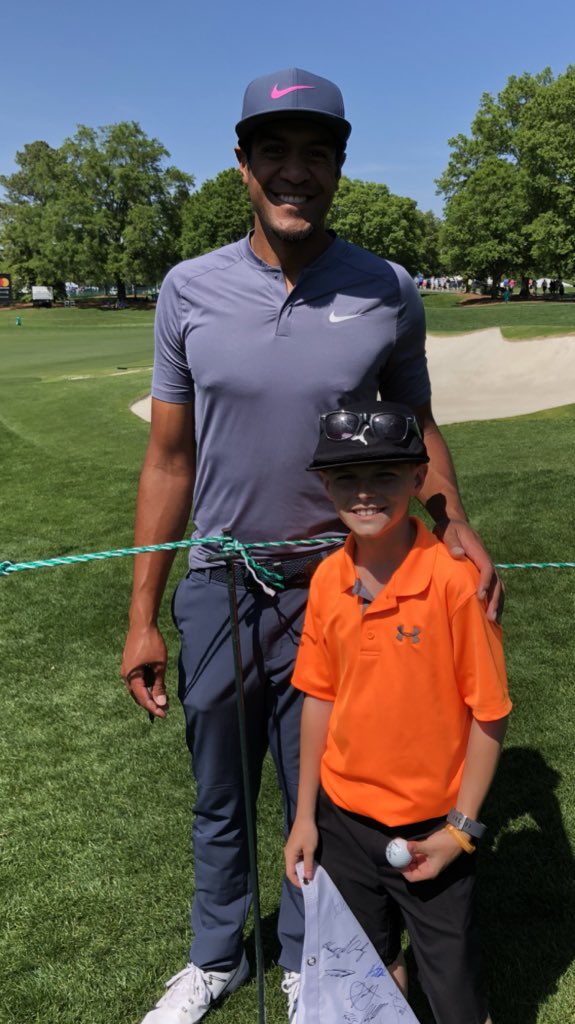 AndrewTSwitzer's tweet photo. @tonyfinaugolf #afatherfirst #4thekids great work Tony https://t.co/JVvMWGSnne