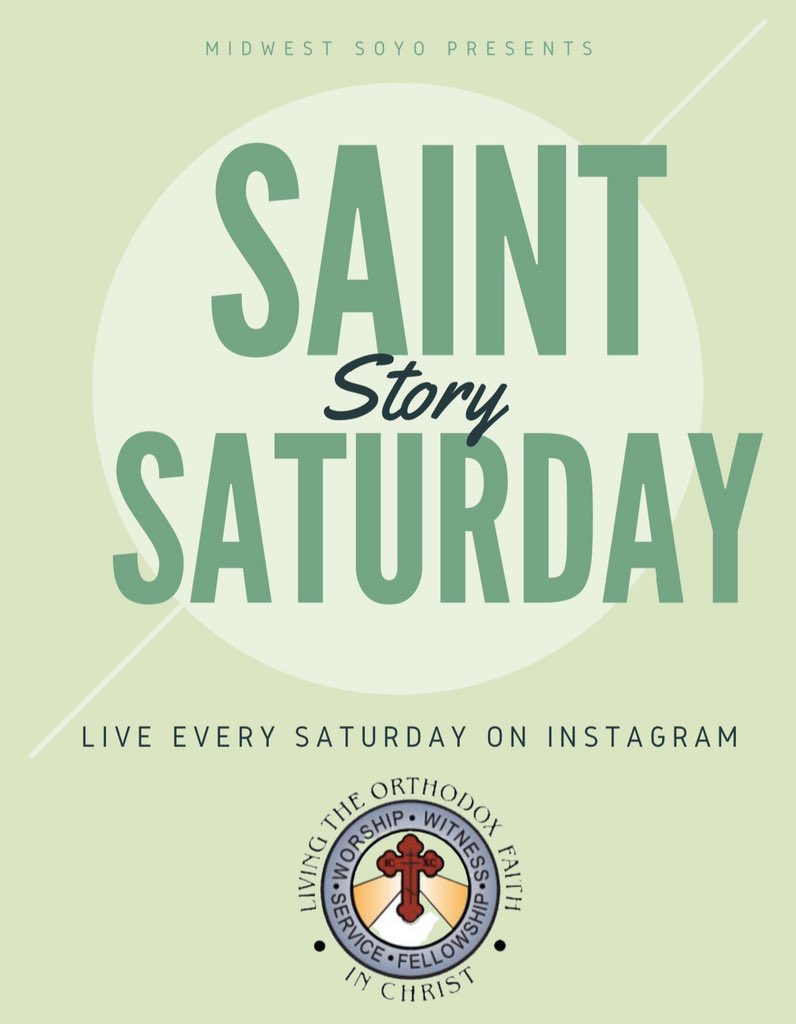 MidwestSOYO's tweet photo. Tune in on instagram every Saturday during lent for Saint Story Saturday!!!! https://t.co/dwBUz5pu1R