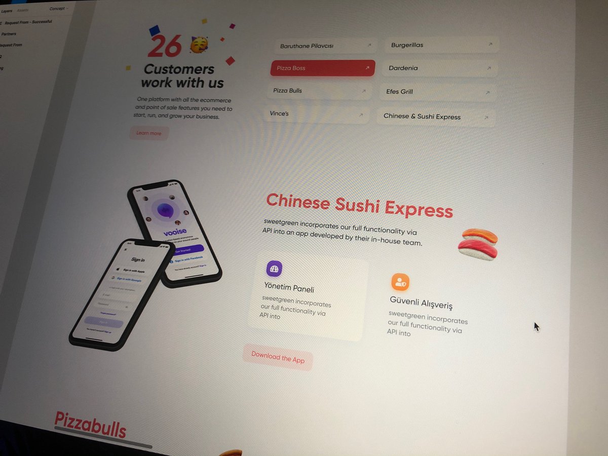 ardaarican's tweet photo. Something's new is cooking in the kitchen. #landingpage #ui #ux #dirbbble #figma #website #page https://t.co/w5uo7XBLRj