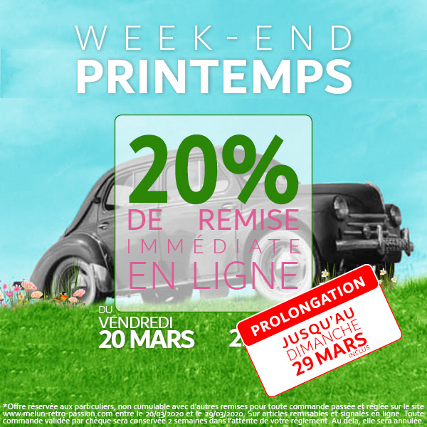 Mretropassion's tweet photo. PASSAGE A L'HEURE D’ÉTÉ ☀️
Une heure de moins ce week-end
alors ne perdez pas une minute et
PROFITEZ de 20% de remise immédiate sur :
https://t.co/h2Tw25zWJA

#promo #heuredete #stayathome #vintage #pieceauto #collection #vehiculeancien #oldcar #prenezsoindevous https://t.co/aVMGI2Tllh