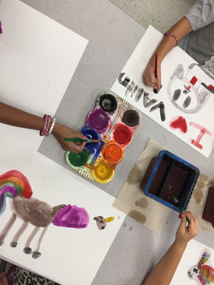 Missing Choice-Based Art Centers today @okekoalas, I hope all Koala artists are enjoying a fun art activity today while the are safe at home. #goOKEKoalas #katyisdelart #okeartfun