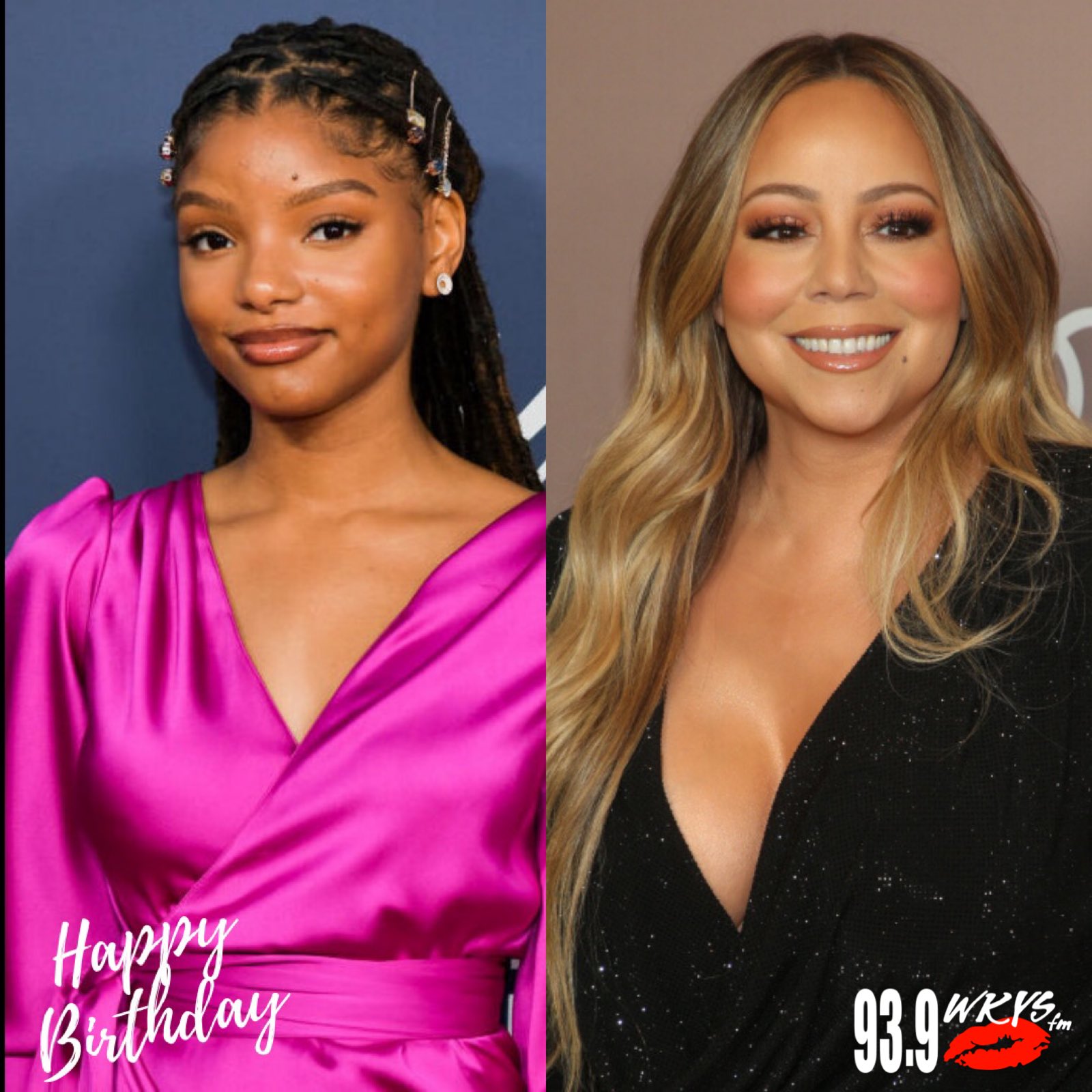Happy Birthday Halle Bailey and Mariah Carey 