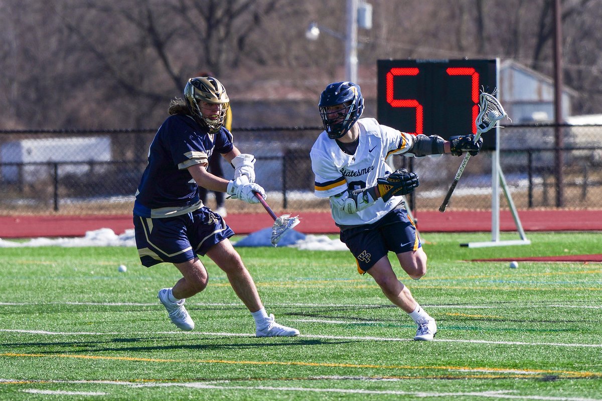 StatesmenMLAX's tweet photo. Player Spotlight

#6 - Brady Treloar - Attack

Brady is one of our hardest workers and showed potential to be a top tier facilitator leading the team w/ 2.5 assists per game. He added two goals a game for a 4.5 points per game average.

#EstNow #BuiltNotBorn https://t.co/NXcQDXXf7r