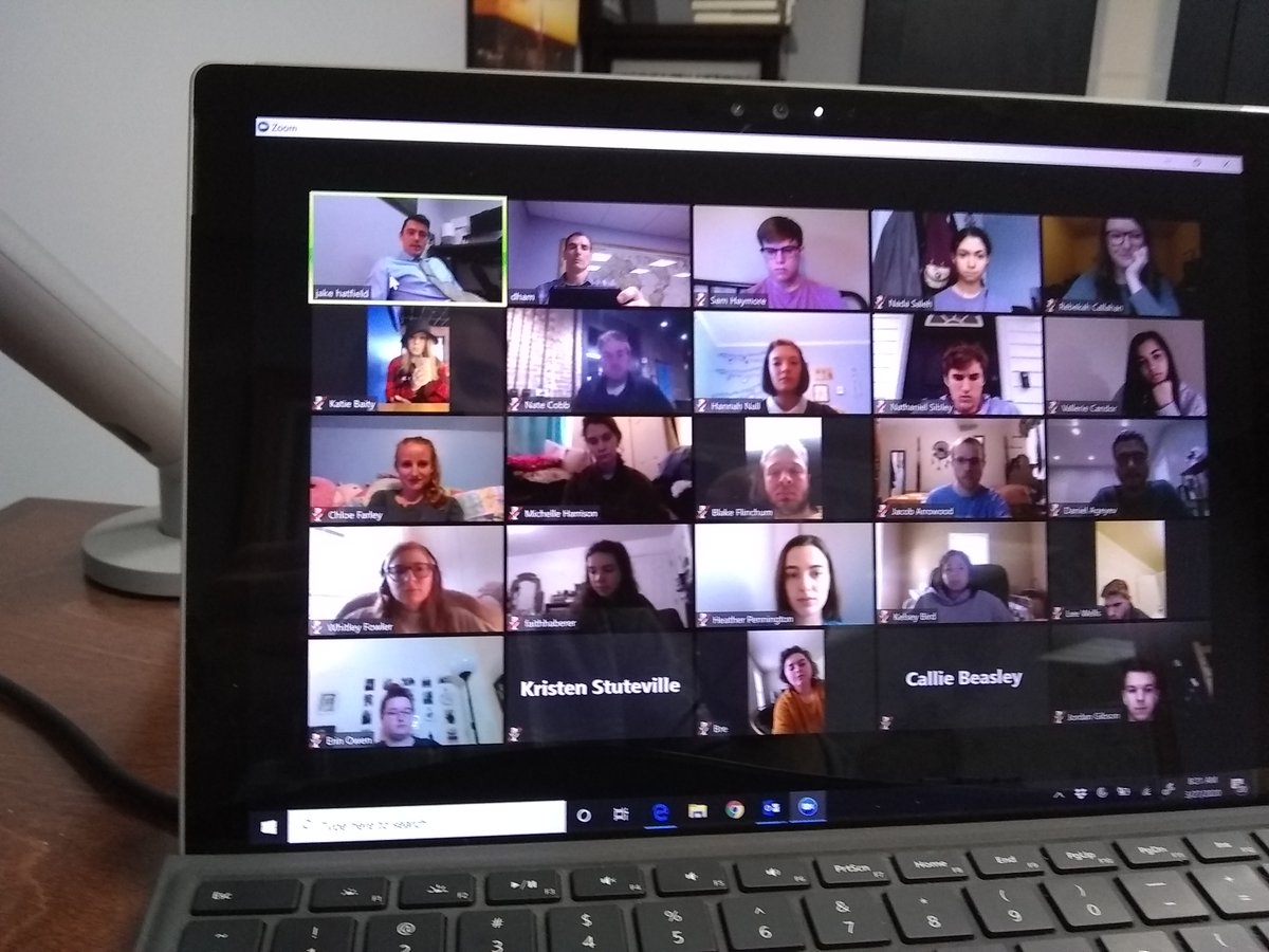 _Drew_Ham's tweet photo. Today was the first time that "Mentor Meeting" was held via video conferencing!
I'm extremely GRATEFUL for all the incredible people @SEBTS that made it possible! You are too many to list...but you know who you are!
#DiscipleSE https://t.co/zuI0uqvs9J