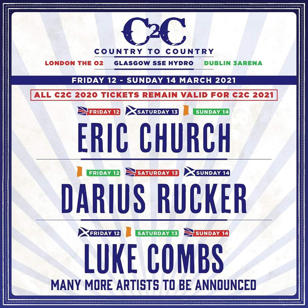 CountryBlogUK's tweet photo. @C2Cfestival well we're pretty happy with this! ❤️ https://t.co/oEJPGLTVSu