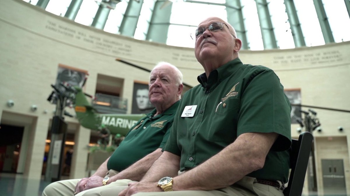 USMCMuseum's tweet photo. Two of our docents were featured in an article by CBS 6 Richmond. Learn more about their incredible story here:

https://t.co/r1PuGc96mz

#USMCMuseum https://t.co/G89p6KjL9d