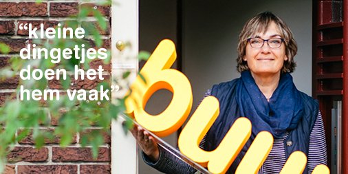 Vooral nu. #gebruikjebuurkracht